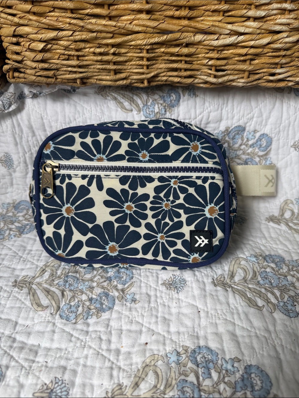 THREAD Navy FANNY PACK